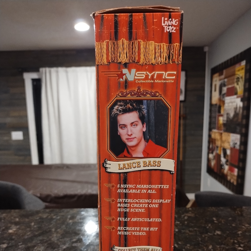 Nsync Living Toyz Collectible Marionette Doll Lot of 3.